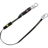 V-Series Welding Energy Absorbing Lanyard, 6', Snap Hook Center, Snap Hook Leg Ends, Kevlar&reg;/Metal/Nylon Southpoint Industrial Supply