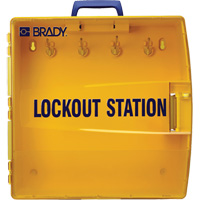 Ready Access Lockout Station, None Padlocks, 40 Padlock Capacity, Padlocks Not Included SHB869 | Southpoint Industrial Supply