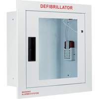 Fully Recessed Large Cabinet with Alarm, Zoll AED Plus<sup>®</sup>/Zoll AED 3™/Cardio-Science/Physio-Control For, Non-Medical SHC006 | Southpoint Industrial Supply