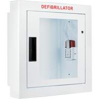 Semi-Recessed Large Cabinet with Alarm, Zoll AED Plus<sup>®</sup>/Zoll AED 3™/Cardio-Science/Physio-Control For, Non-Medical SHC007 | Southpoint Industrial Supply