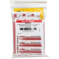 SmartCompliance&reg; Refill Adhesive Bandages, Assorted, Fabric/Plastic, Non-Sterile Southpoint Industrial Supply