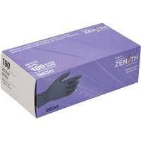 Medical Grade Disposable Gloves, Medium, Nitrile, 6-mil, Powder-Free, Black, Class 2 Southpoint Industrial Supply