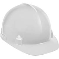 SC-6 Cap Style Hardhat, Ratchet Suspension, White SHC583 | Southpoint Industrial Supply