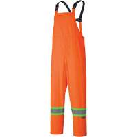 5598 Combinaison de pluie imperm&eacute;able et l&eacute;g&egrave;re, Polyester/PVC, Petit, Orange haute visibilit&eacute; Southpoint Industrial Supply