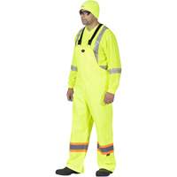 5629 Salopettes The Rock 300D, Polyester, Petit, Jaune lime haute visibilit&eacute; Southpoint Industrial Supply