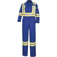 5558A Combinaison ignifuge &agrave; haute visibilit&eacute;, Taille 38, Bleu royal, 11 cal/cm² Southpoint Industrial Supply