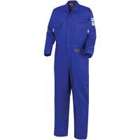 7779 FR-Tech&reg; 88/12 Arc Rated Flame Resistant Coveralls, Size 36, Royal Blue Southpoint Industrial Supply