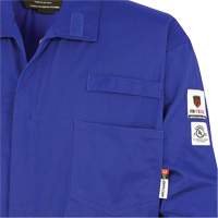 7779 FR-Tech&reg; 88/12 Arc Rated Flame Resistant Coveralls, Size 36, Royal Blue Southpoint Industrial Supply