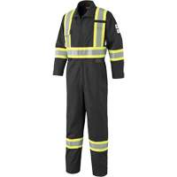 7702BKT Combinaison FR-Tech contre les arcs, Taille 40 (grand taille), Noir, 10 cal/cm² Southpoint Industrial Supply