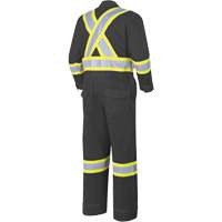 7702BKT Combinaison FR-Tech contre les arcs, Taille 40 (grand taille), Noir, 10 cal/cm² Southpoint Industrial Supply