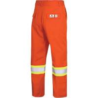 7763 Pantalon de s&eacute;curit&eacute; haute visibilit&eacute; r&eacute;sistant aux arcs &eacute;lectriques FR-Tech 88/12, 30, x 30, Orange haute visibilit&eacute;, 9,7 cal/cm² Southpoint Industrial Supply