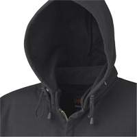 337 Flame-Resistant Zip Style Hoodie, Men's, X-Small, Black, 22 cal/cm² Southpoint Industrial Supply