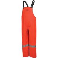 576P FR Safety Bib Pants, Small, High Visibility Orange Southpoint Industrial Supply