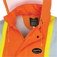 5892PKT Veste de s&eacute;curit&eacute; imperm&eacute;able &agrave; haute visibilit&eacute; ignifuge, T-petit, Orange haute visibilit&eacute; Southpoint Industrial Supply