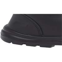 1027 Bottes de travail 8" noires, Cuir, Embout Acier, Taille 10 Southpoint Industrial Supply