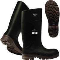Pioneer Steel Plate Boots, Polyurethane, Steel Toe, Size 4, Puncture Resistant Sole SHE828 | Southpoint Industrial Supply