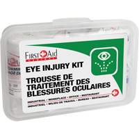 Eye Injury Kit, Plastic Box SHE882 | Southpoint Industrial Supply