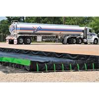 Ultimate Copolymer 2000 Ultra-Containment Berm&reg;, 179 US gal. Capacity, 4' W x 6' L x 12" H, Hinge Bracket Southpoint Industrial Supply