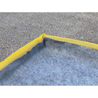 Small Ultra-Filter Pad, 0.8 US gal. Capacity, 2.5' W x 2' L x 3" H, Foam Wall Southpoint Industrial Supply