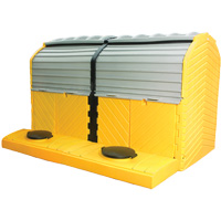 Extender Kit without Drain for Ultra-Hard Top Spill Pallets&reg;, 64" L x 79" W x 62" H, 9000 lbs. Load Capacity Southpoint Industrial Supply