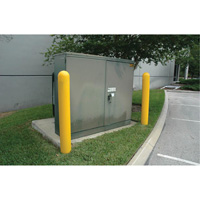 Ultra-Post Protector<sup>®</sup>, 4" Dia. x 52" L, Yellow SHF496 | Southpoint Industrial Supply