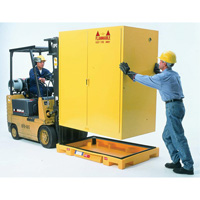 Double Drum Ultra-Safety Cabinet Bladder System&reg;, 63" L x 38.5" W x 6.3" H, 3000 lbs. Load Capacity Southpoint Industrial Supply