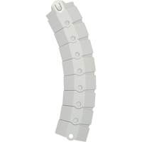 Small Ultra-Sidewinder Cable Protection System&reg; with Endcaps, 39.5" x 3" x 0.8", 2000 lbs. (1 tons) Southpoint Industrial Supply