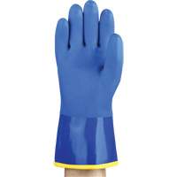 AlphaTec&reg; 23-202 PVC Gloves, Size 8, 11.8" L, Cotton, Fleece Inner Lining Southpoint Industrial Supply