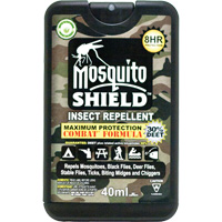 Pocket-Sized Mosquito Shield™ Insect Repellent, 30% DEET, Spray, 40 ml SHG635 | Southpoint Industrial Supply