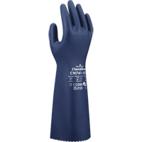 CN741 Chemical-Resistant Gloves, Size Small/7, 15" L, Nitrile, 15-mil Southpoint Industrial Supply
