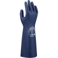 CN751 Chemical-Resistant Gloves, Size Small/7, 15" L, Nitrile, 18-mil SHG868 | Southpoint Industrial Supply