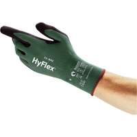 HyFlex&reg; 11-842 Sustainable Multi-Purpose Gloves, 5, Foam Nitrile Coating, 15 Gauge, Nylon Shell Southpoint Industrial Supply