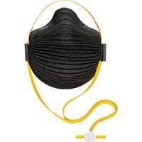 AirWave M Series Black Disposable Masks with SmartStrap<sup>®</sup> & Full Foam Flange, N95, NIOSH Certified, Small SHH517 | Southpoint Industrial Supply