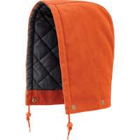 539 Hood for Quilted Safety Parka, Bomber or Coverall, Orange, Cotton Southpoint Industrial Supply