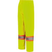 5629W Women's Waterproof Bib Pants, Polyester/Polyurethane, X-Small, High Visibility Lime-Yellow Southpoint Industrial Supply