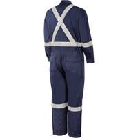 4481T Flash-Gard&reg; FR/Arc Rated Welding Coveralls, 56 (Tall), Navy Blue Southpoint Industrial Supply