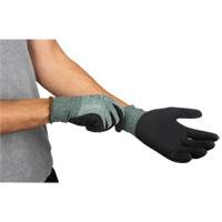 Eco-Friendly Crinkle Grip Coated Gloves, 8, Foam Latex Coating, 15 Gauge, Nylon/RPET Shell Southpoint Industrial Supply