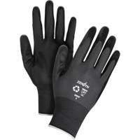 Gants &eacute;cologiques enduits et perm&eacute;ables &agrave; l'air, 9, R&ecirc;vetement Mousse de nitrile, Calibre 21, Enveloppe en Nylon/rPET Southpoint Industrial Supply