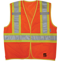Open Road&reg; “BTE” Vest, High Visibility Orange, Medium/Small Southpoint Industrial Supply