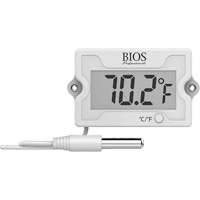 Panel Mount Thermometer, Contact, Digital, -58-230°F (-50-110°C) SHI601 | Southpoint Industrial Supply