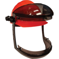 Facetec with Cap Attachment for Slotted Hard Hats, Ratchet Suspension SHI635 | Southpoint Industrial Supply