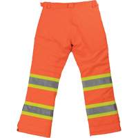 Womens Insulated Flex Safety Pant, Polyester, X-Small, High Visibility Orange Southpoint Industrial Supply