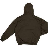 Water Repellent Fleece Pullover Hoodie, Men's, Small, Black Southpoint Industrial Supply