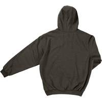 Water Repellent Fleece Pullover Hoodie, Men's, Small, Grey Southpoint Industrial Supply