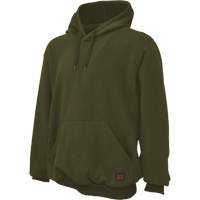 Water Repellent Fleece Pullover Hoodie, Men's, X-Small, Green SHJ100 | Southpoint Industrial Supply