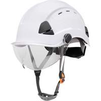 Fibre Metal Safety Helmet, Non-Vented, Ratchet, White SHJ271 | Southpoint Industrial Supply