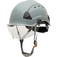 Fibre Metal Safety Helmet, Non-Vented, Ratchet, Grey SHJ275 | Southpoint Industrial Supply