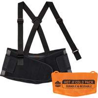 Proflex 1675 Back Support Brace with Cooling/Warming Pack, Spandex, X-Small SHJ462 | Southpoint Industrial Supply