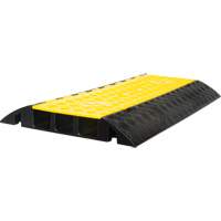 Polyurethane Cable Protector, 3 Channels, 35.43" L x 19.69" W x 3" H Southpoint Industrial Supply