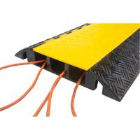 Polyurethane Cable Protector, 5 Channels, 35.43" L x 19.69" W x 2" H Southpoint Industrial Supply